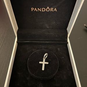 Pandora cross charm